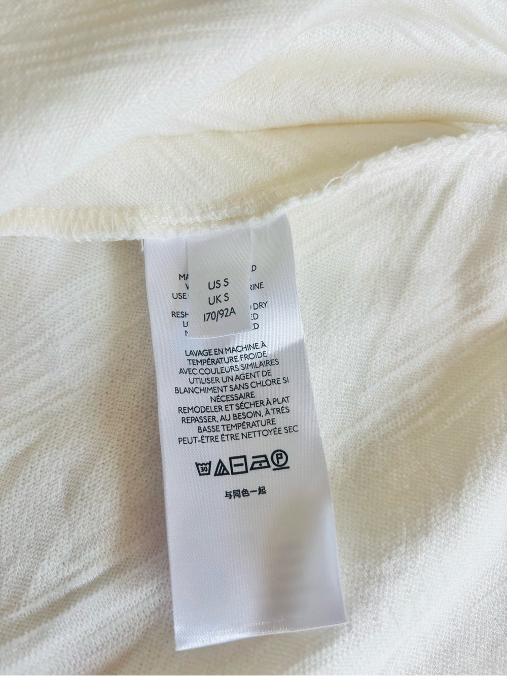 NWT Free People White Textured Violet Square-Neck Babydoll Dress - Picture 12 of 16